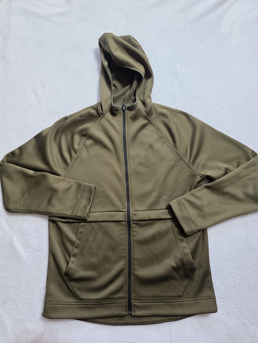 Banana Republic Men's Olive Green Full Zip Hoodie Jacket Size M